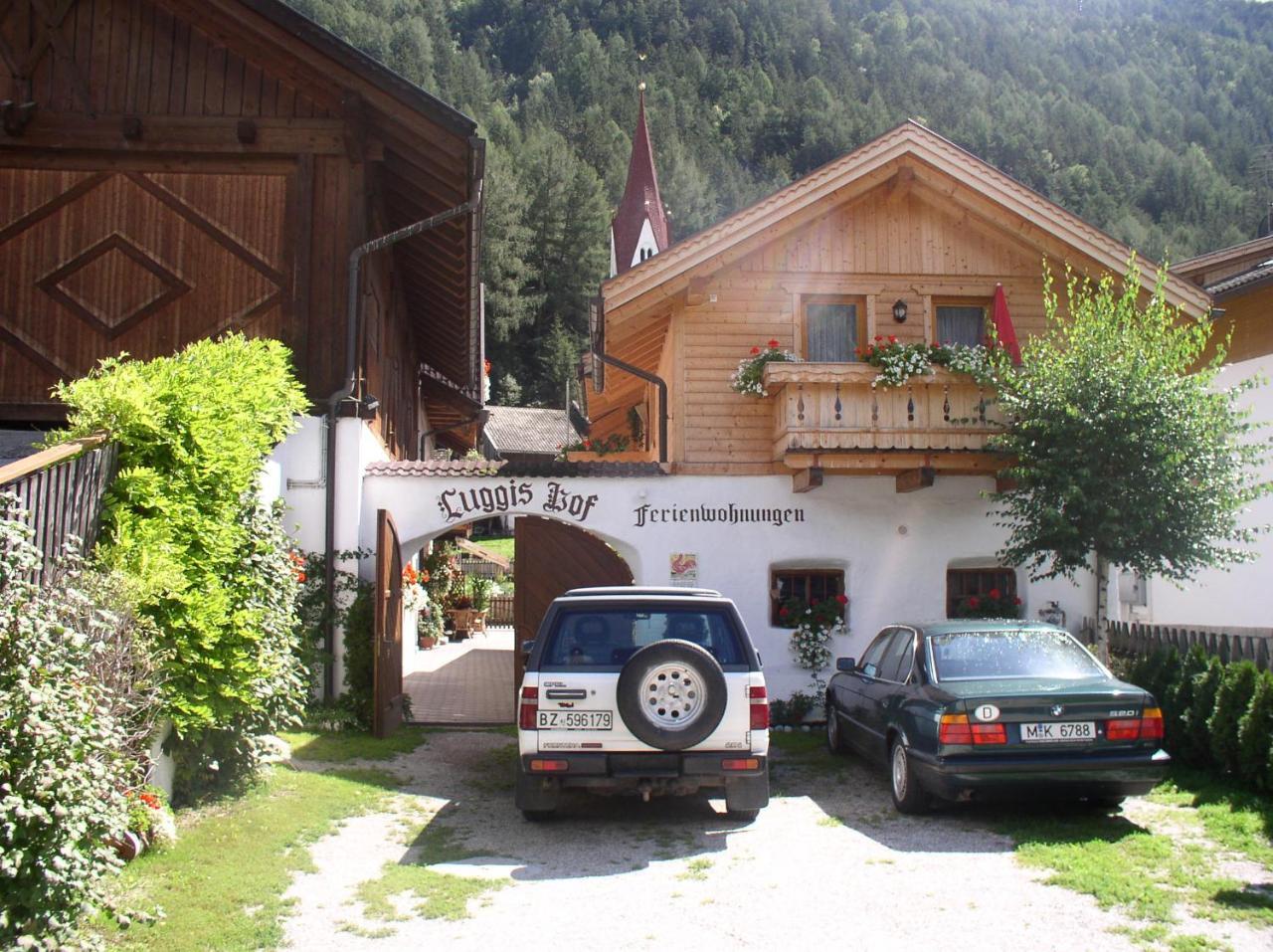 Luggishof Villa Sand in Taufers Exteriör bild